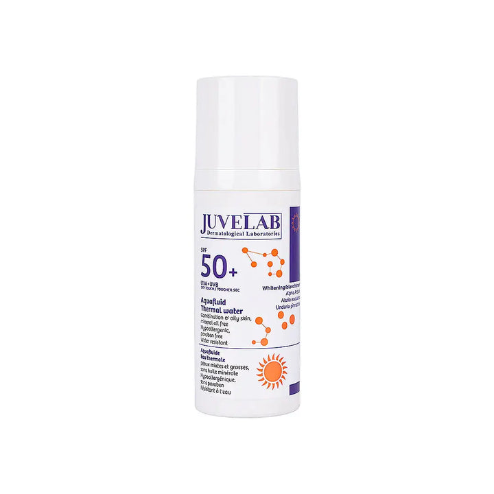 47016-Juvelab SPF50+ Aquafluid Whitening Cream 40Ml +3