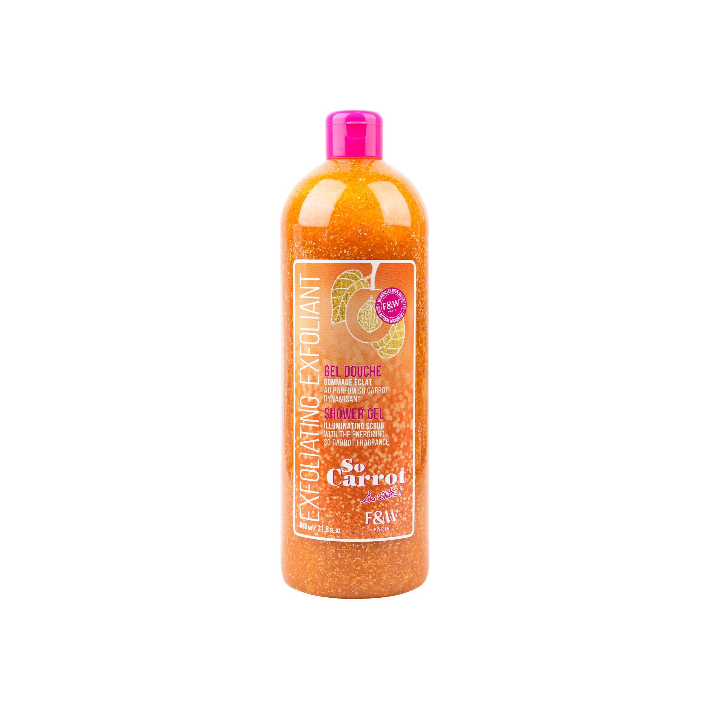 Fair And White So Carrot Shower Gel Illuminating Scrub 940Ml