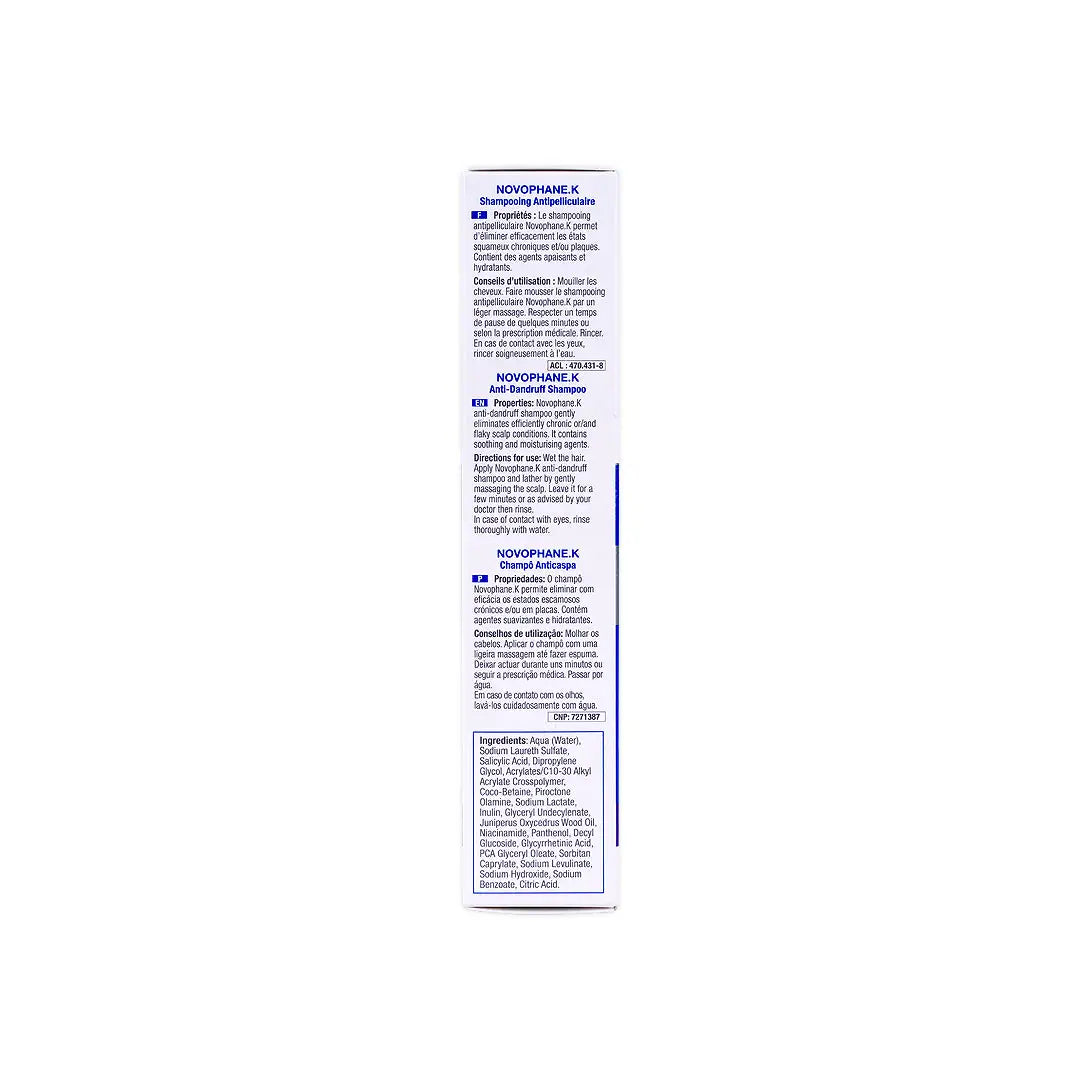 47035-ACM Novophane.K Anti-Dandruff Shampoo 125Ml +5