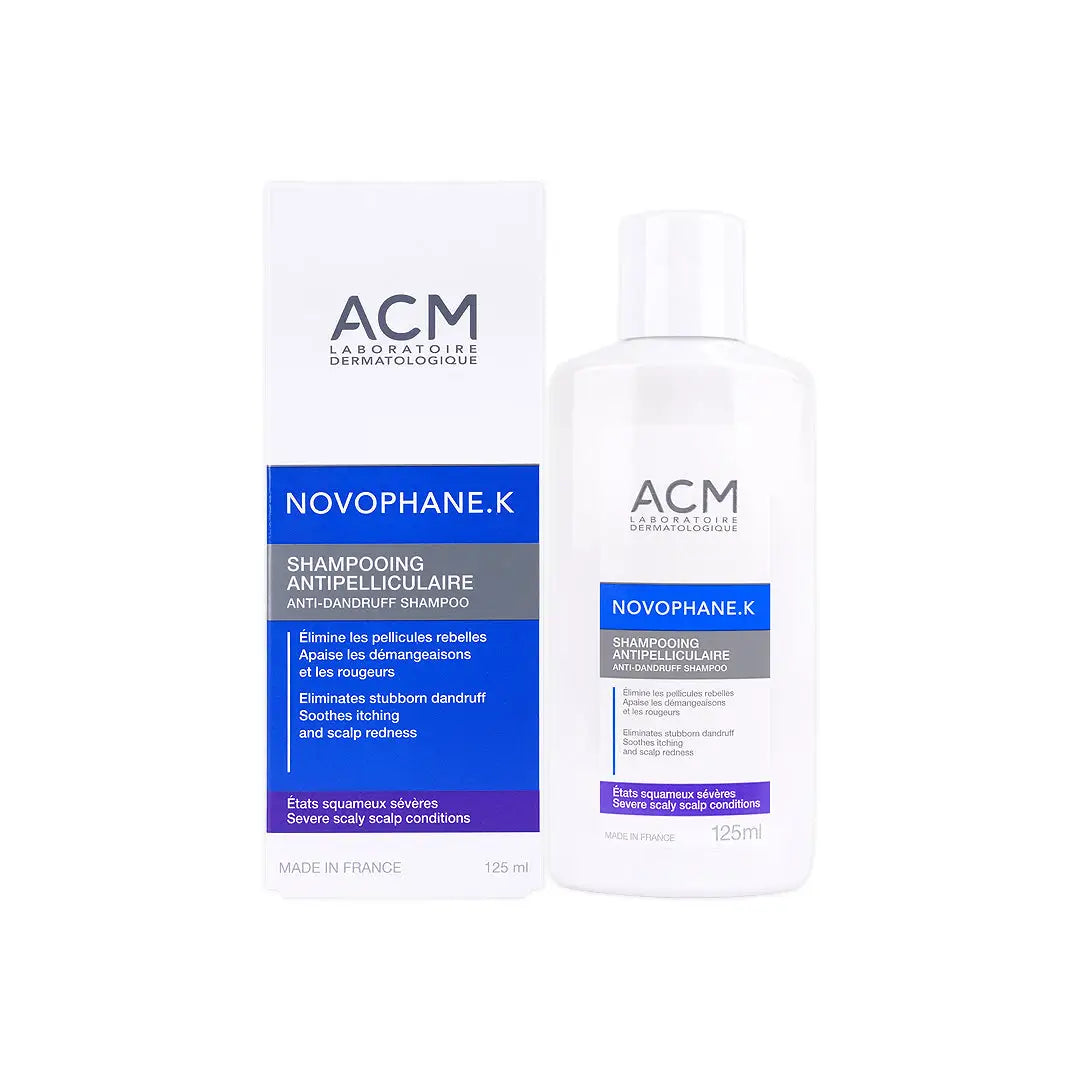 47035-ACM Novophane.K Anti-Dandruff Shampoo 125Ml +1