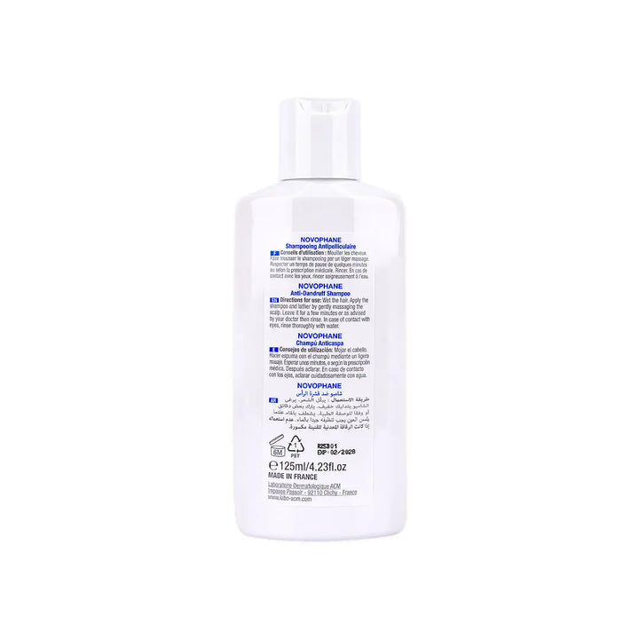 47035-ACM Novophane.K Anti-Dandruff Shampoo 125Ml +3
