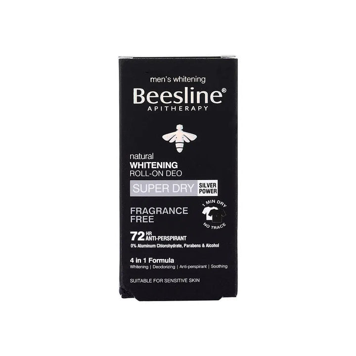 47044-Beesline Men Whitening Roll-On Deo 72H Fragrance Free 50Ml +1