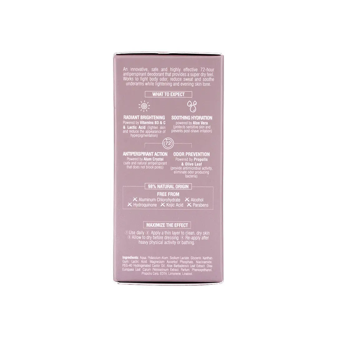 BEESLINE WHITENING ROLL-ON DEO 72H SUPER DRY POWDER SOFT 50M