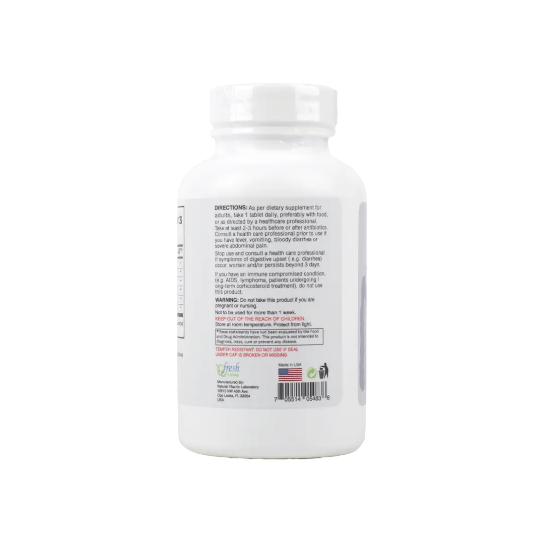 47077-Fresh Living Quick Move Laxative 60 Tablets +4