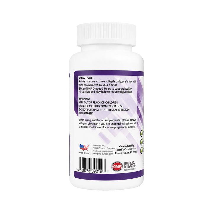 47091-American Creation Omega 3 - 1000 Mg 30 Softgels +2