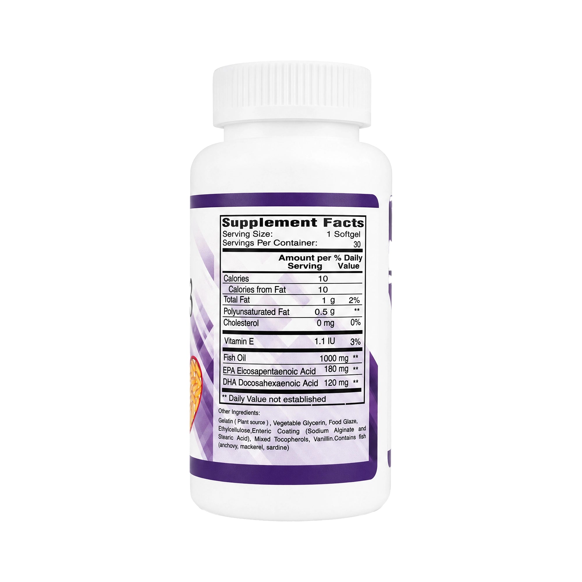 47091-American Creation Omega 3 - 1000 Mg 30 Softgels +1