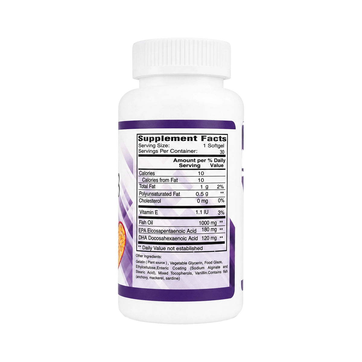 47091-American Creation Omega 3 - 1000 Mg 30 Softgels +1