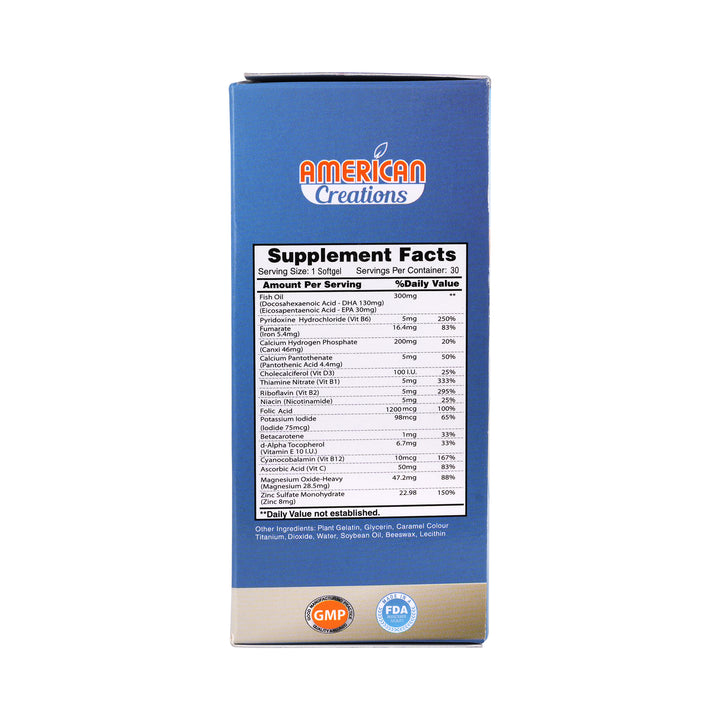 47092-American Pregnadays 30 Softgels +5
