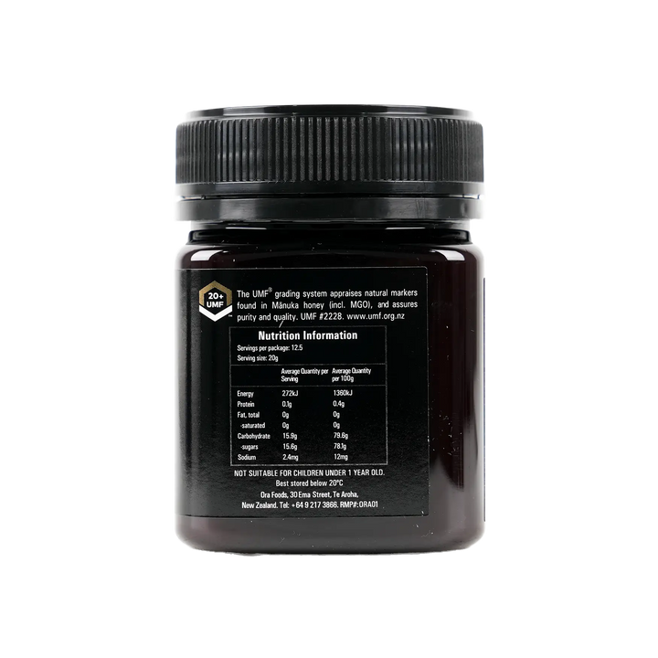 47094-Asentia Manuka Honey UMF20+ 250g +5