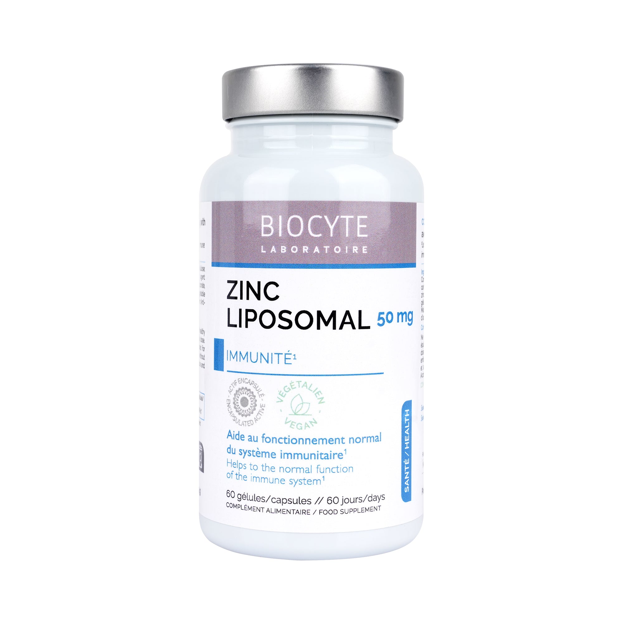 47107-Biocyte Zn Zinc Liposomal 60Capsules
