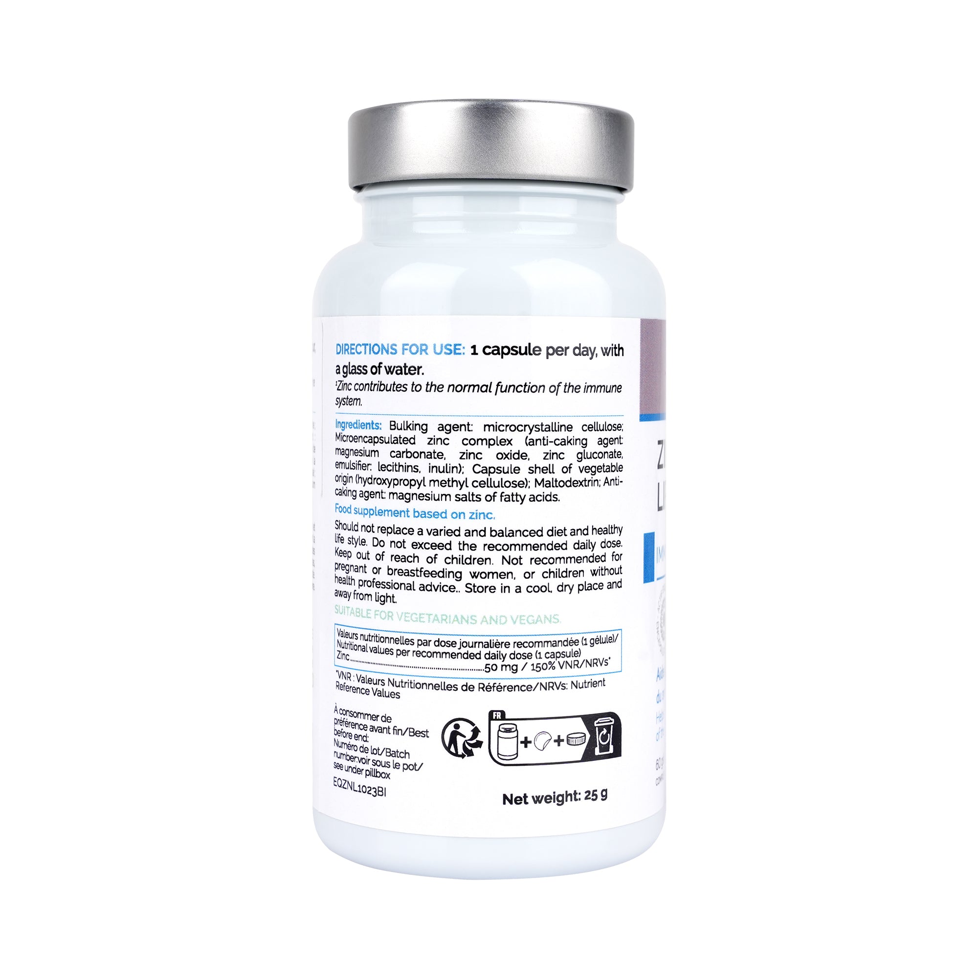 47107-Biocyte Zn Zinc Liposomal 60Capsules +1