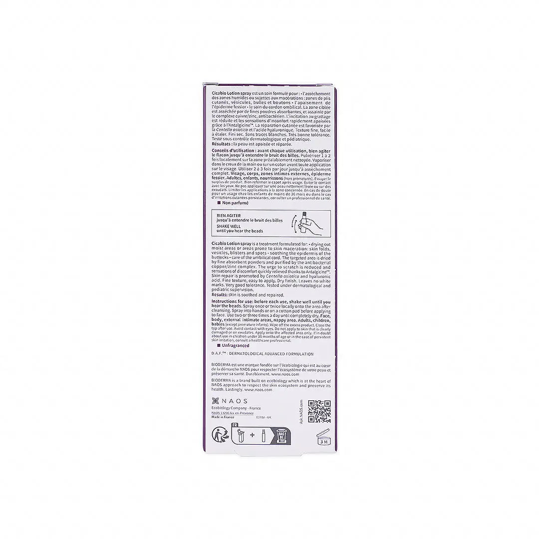 47113-Bioderma Cicabio Lotion Spray 40Ml +6