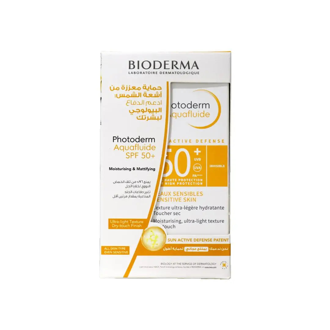 Bioderma Photoderm Aquafluid SPF50+ Invisible (1+1) 40G
