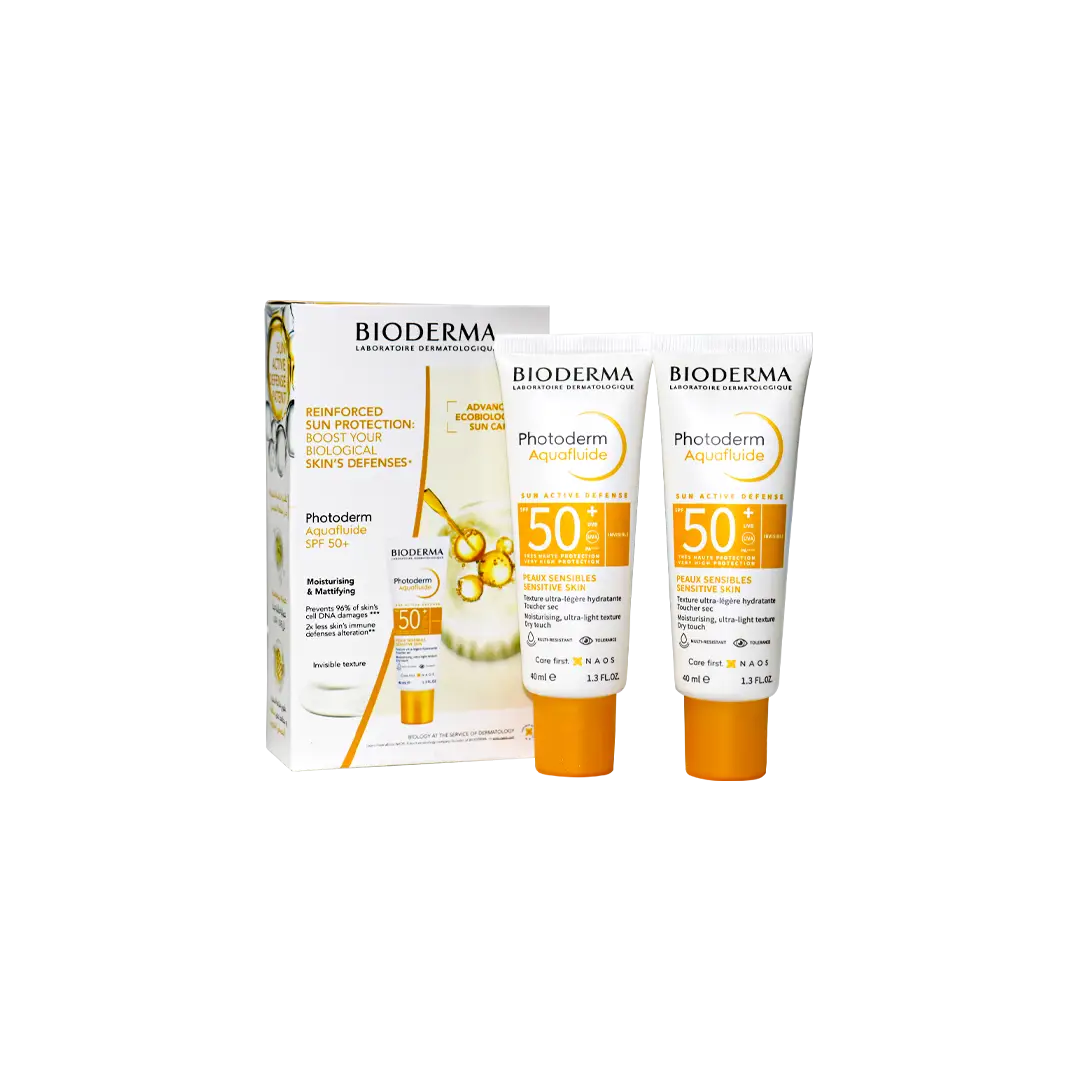 Bioderma Photoderm Aquafluid SPF50+ Invisible (1+1) 40G