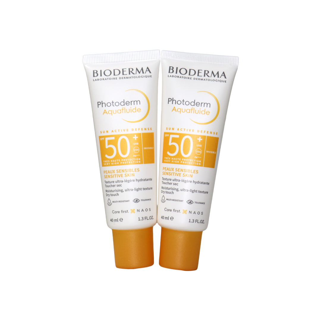 BIODERMA PHOTODERM AQUAFLUID SPF50+ INVISIBLE (1+1) 40G