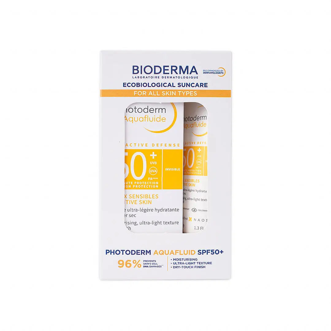 BIODERMA PHOTODERM AQUAFLUID SPF50+ INVISIBLE (1+1) 40G