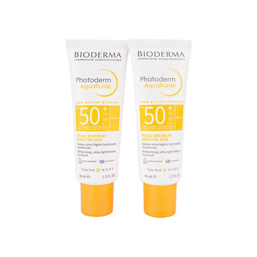 BIODERMA PHOTODERM AQUAFLUID SPF50+ INVISIBLE (1+1) 40G