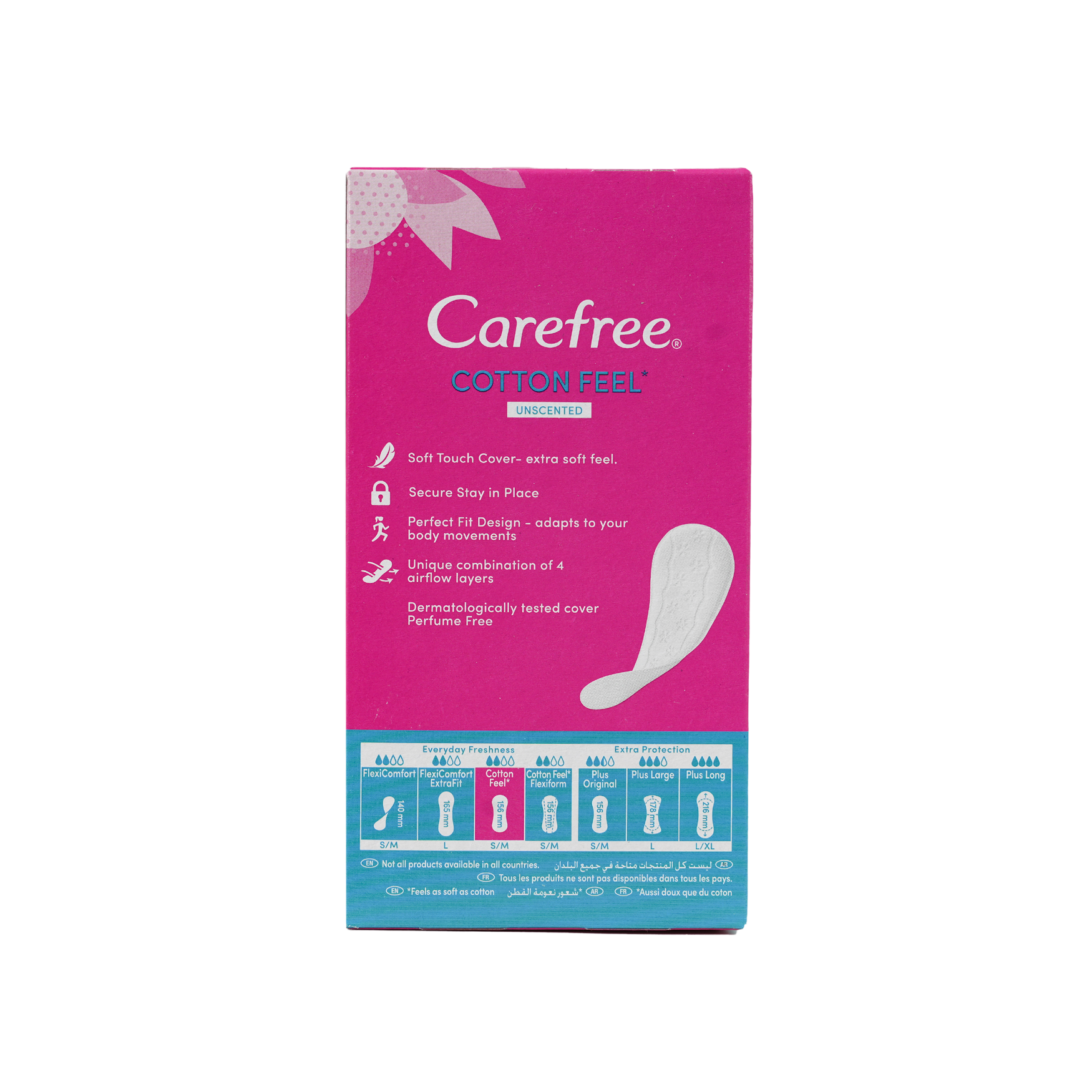 Carefree Cotton 34Pcs-Unscented