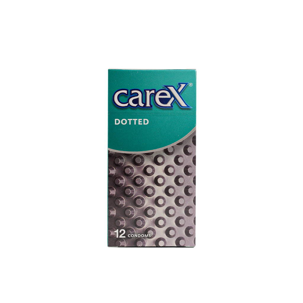 CAREX CONDOM DOTTED 12PCS