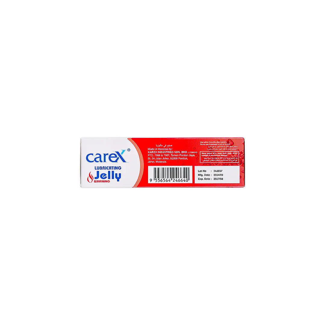 47142-Carex Warming Lubricating Jelly 60g +2