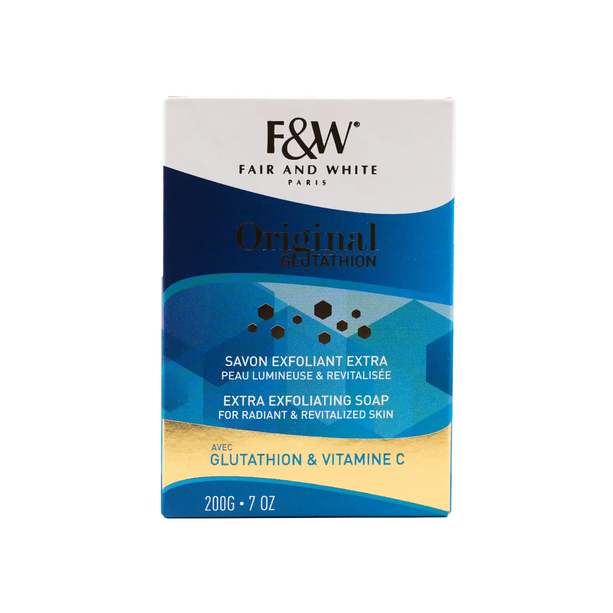 47163-Fair And White Glutathion Extra Exfoliating Soap 200G