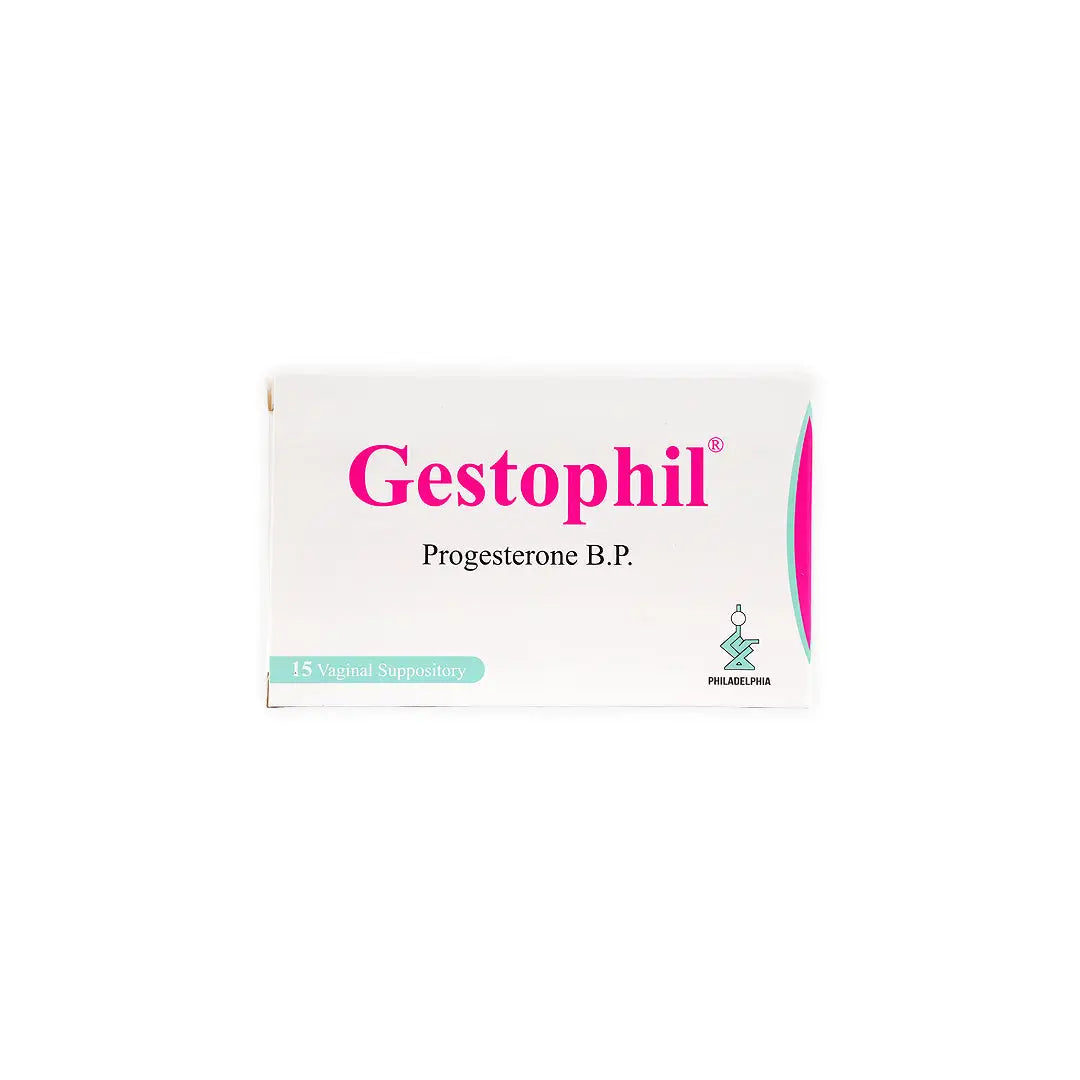 Gestophil 400Mg 15 Vaginal Supp.