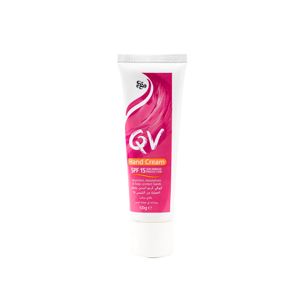 QV HAND CREAM SPF15 50GM