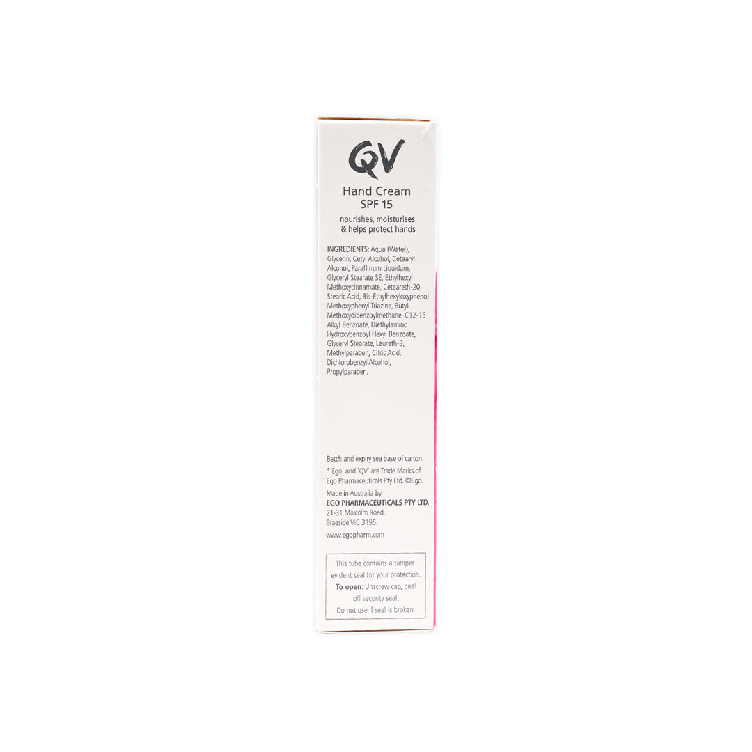 QV HAND CREAM SPF15 50GM