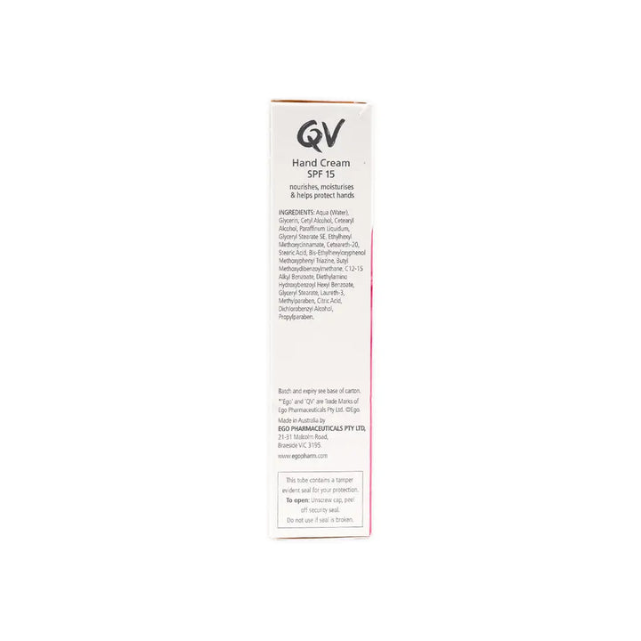 47242-QV Hand Cream Spf15 50Gm +4