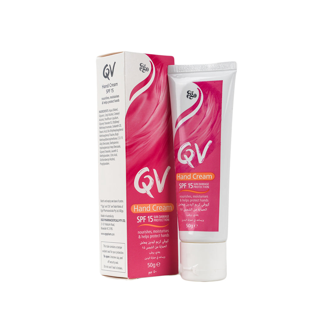 QV HAND CREAM SPF15 50GM