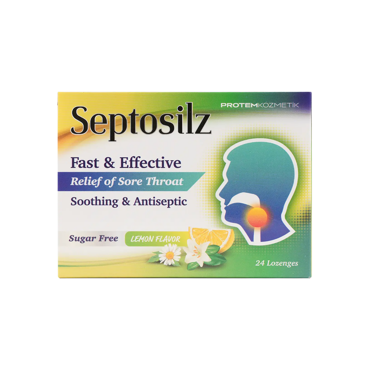 47261-Septosilz Lemon Sugar Free 24Loz
