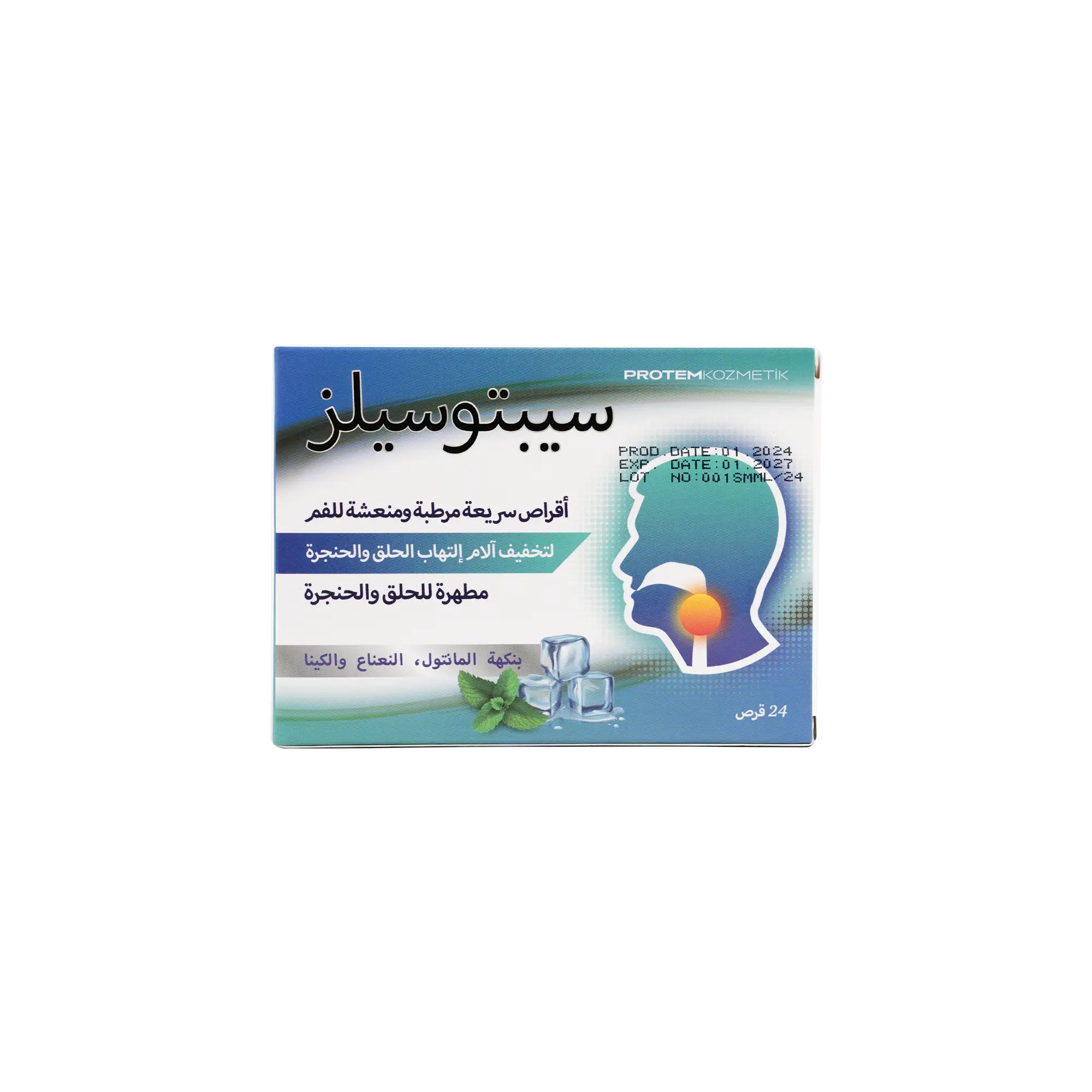 SEPTOSILZ MENTHOL,MINT & EUCALYPTUS 24LOZ