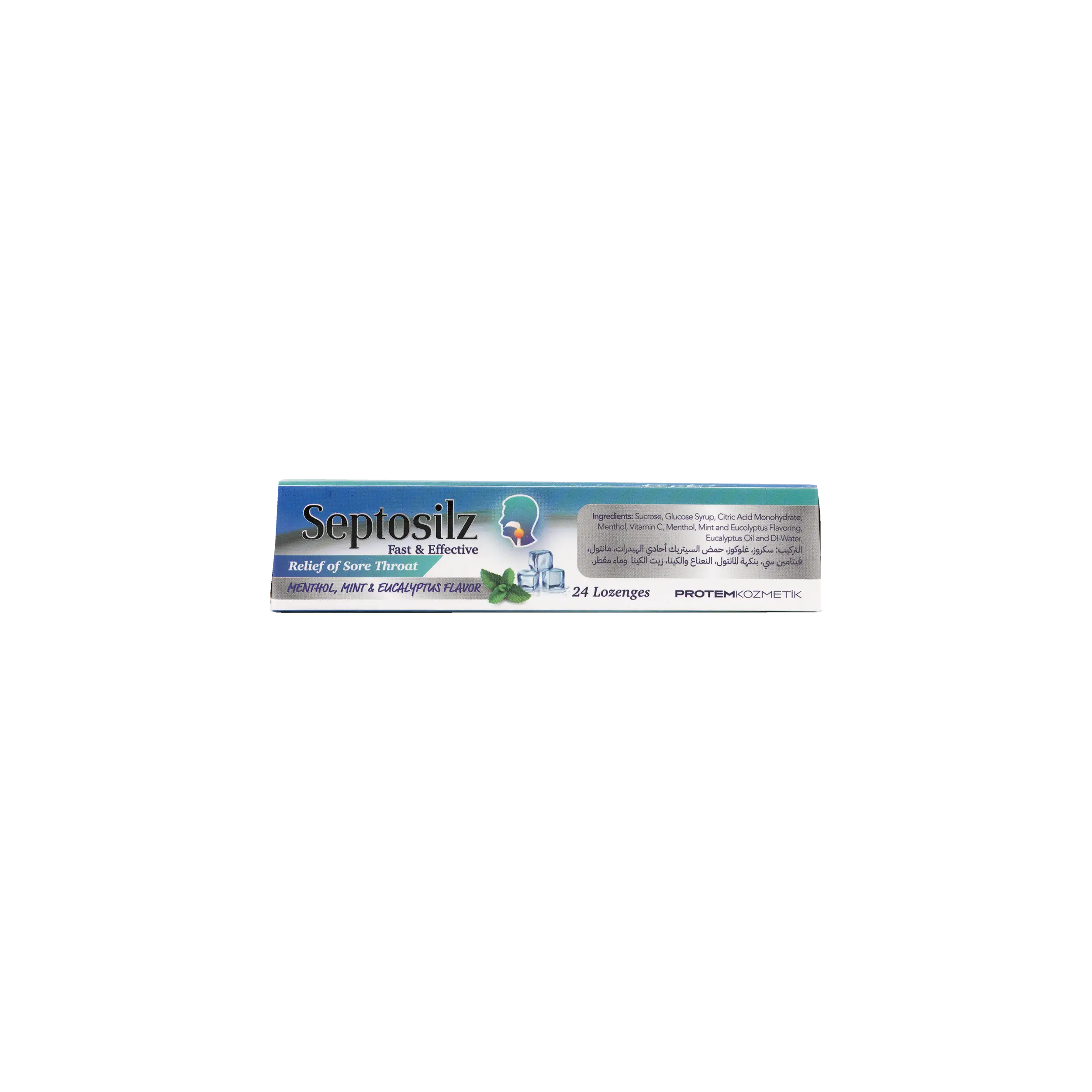 SEPTOSILZ MENTHOL,MINT & EUCALYPTUS 24LOZ
