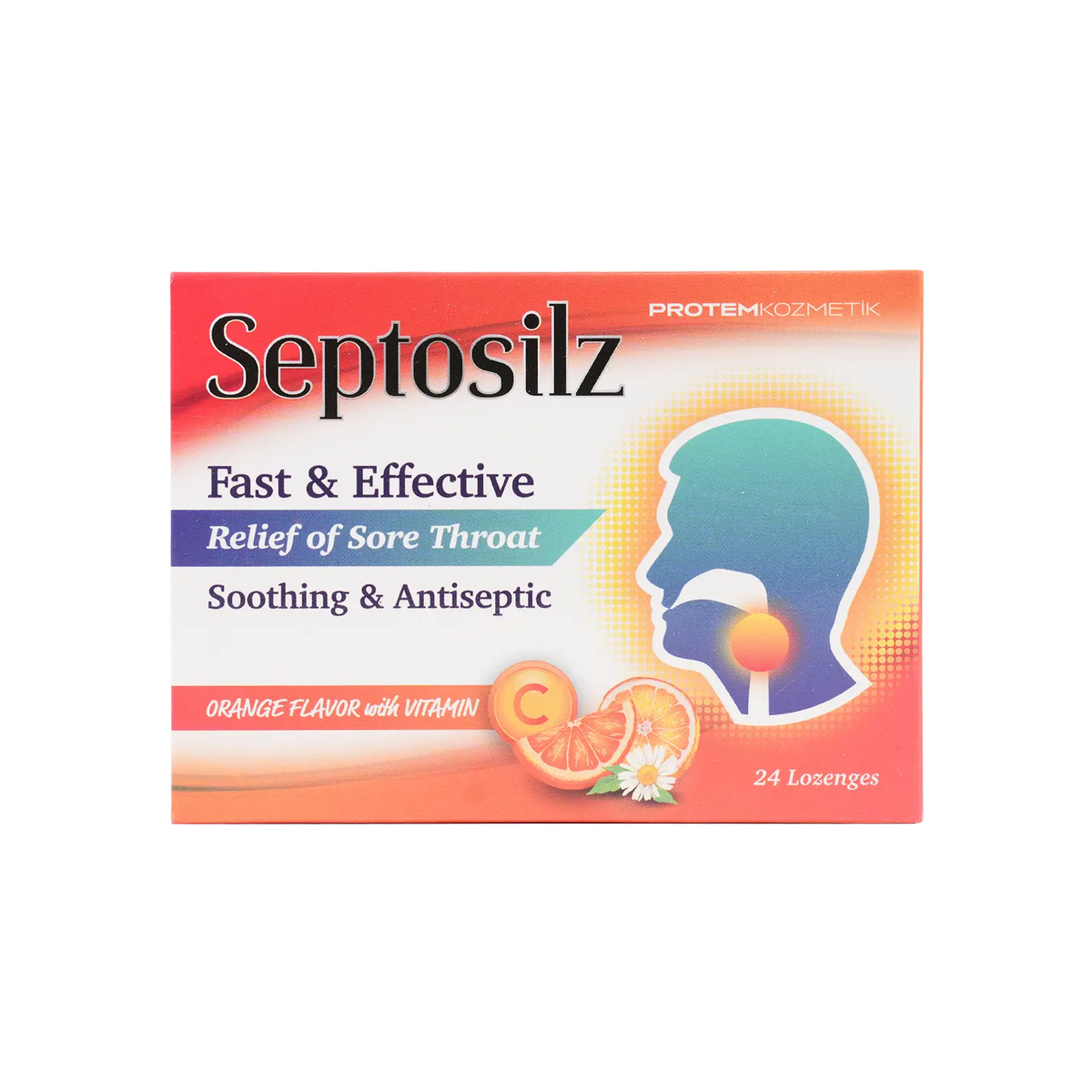 47263-Septosilz Orange With Vit-C 24Loz
