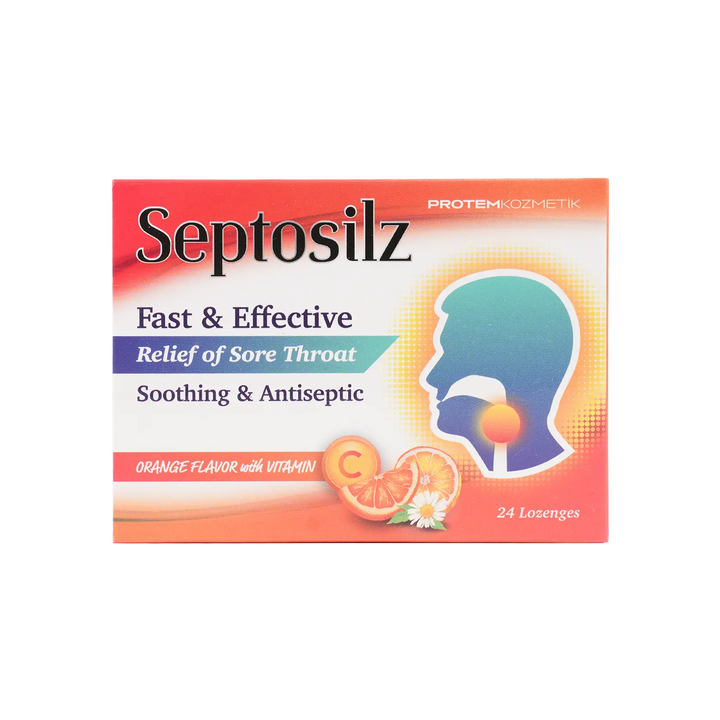 47263-Septosilz Orange With Vit-C 24Loz