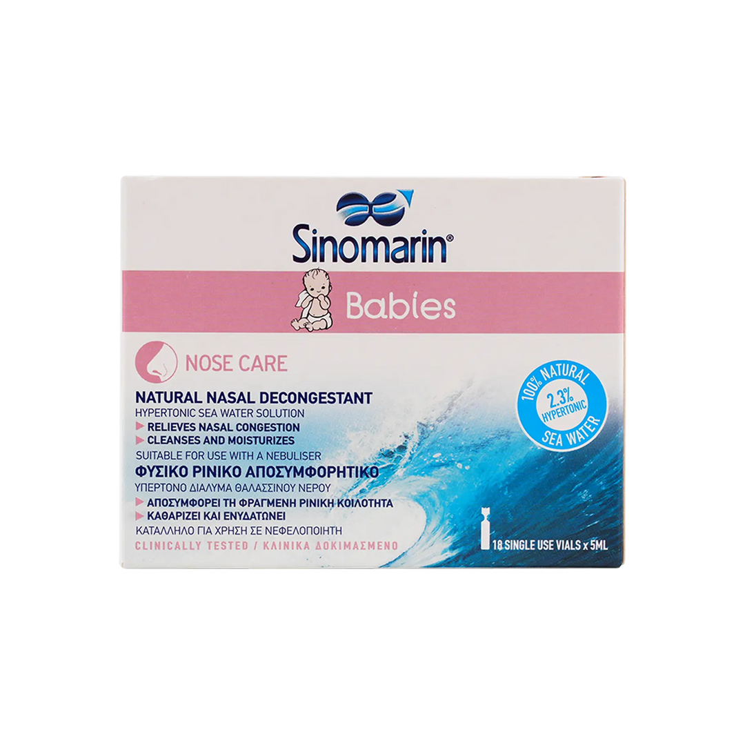 47265-Sinomarin Babies Monodose 18X5Ml Vials +3