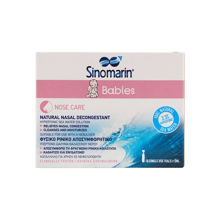 47265-Sinomarin Babies Monodose 18X5Ml Vials +3