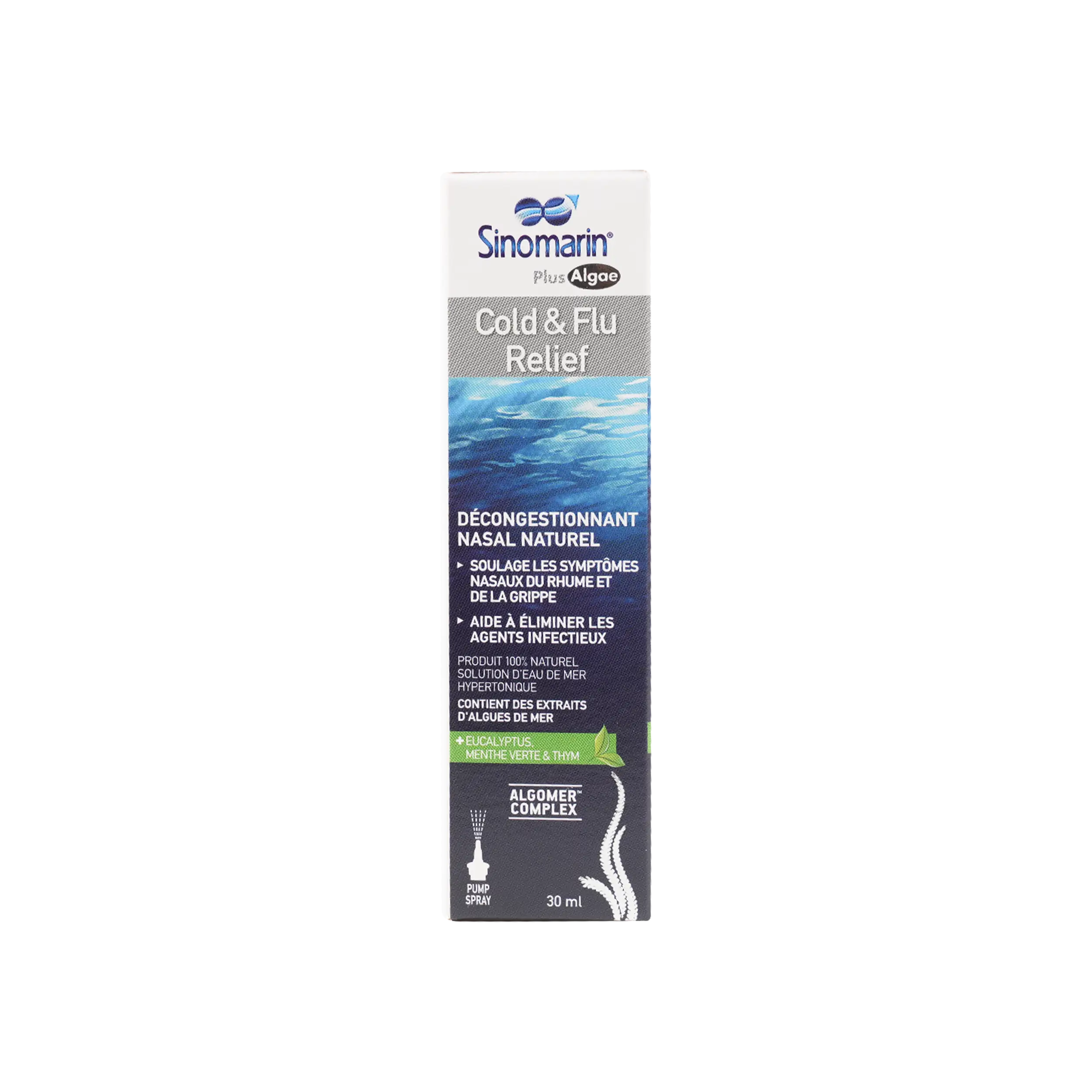 Sinomarin Cold & Flu Relief Spray 30Ml