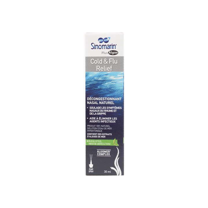 47266-Sinomarin Cold &amp; Flu Relief Spray 30Ml +1