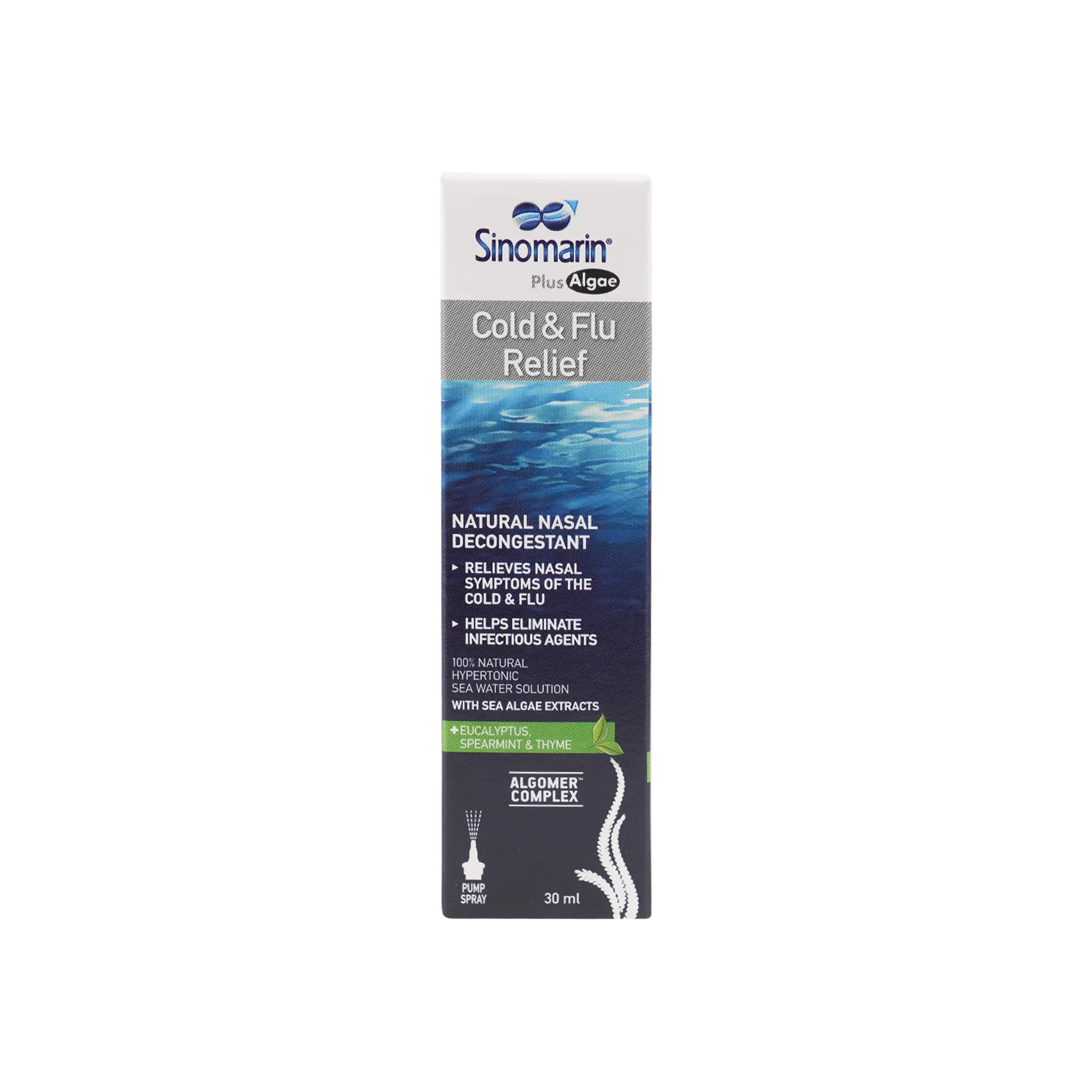 Sinomarin Cold & Flu Relief Spray 30Ml
