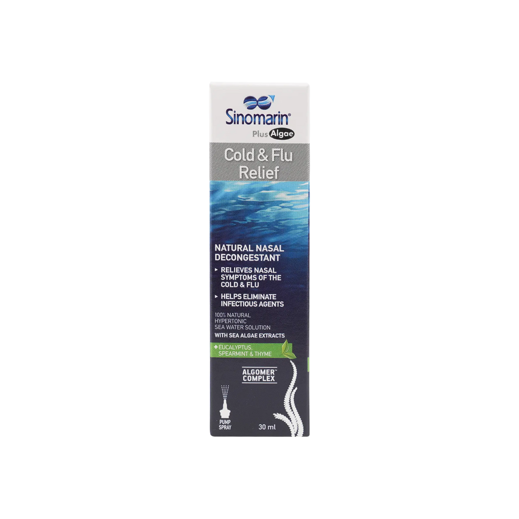Sinomarin Cold & Flu Relief Spray 30Ml