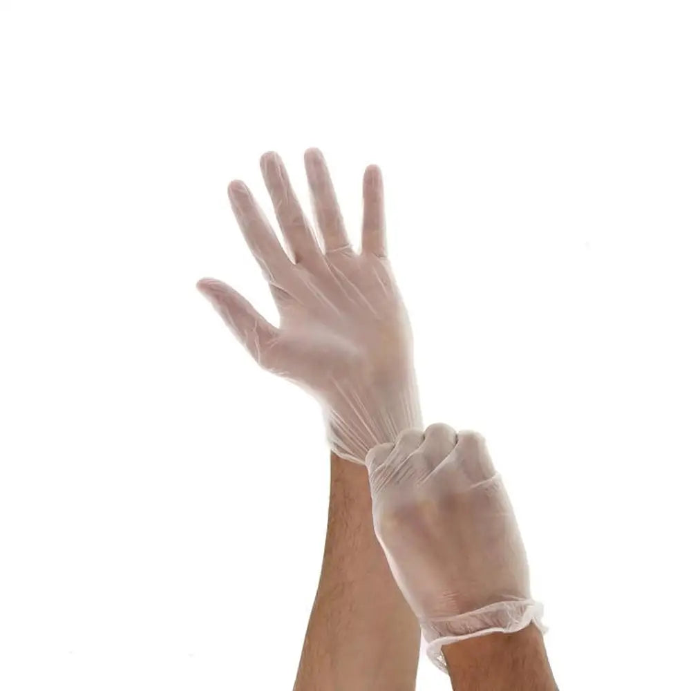 Gloves Vinyl 100pcs-L