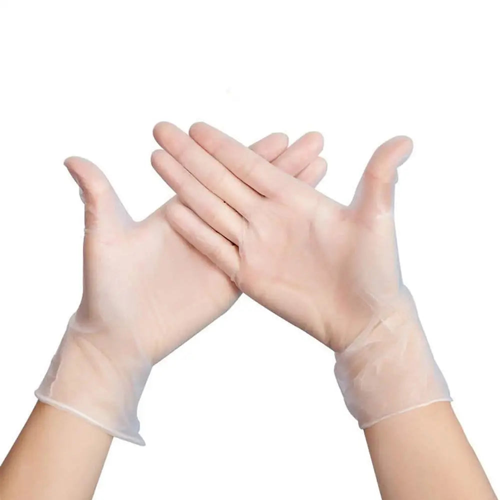Gloves Vinyl 100pcs-M