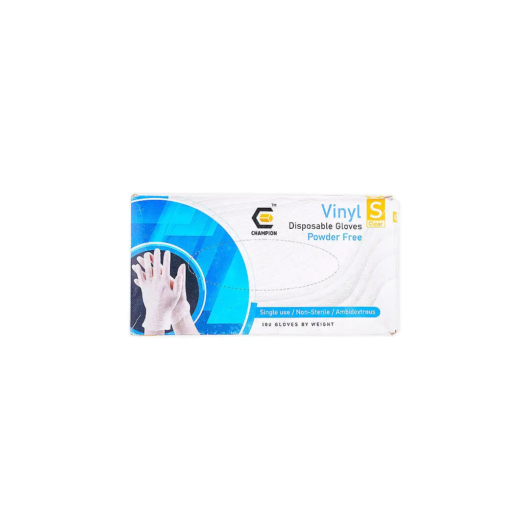 47276-Gloves Vinyl 100pcs-S