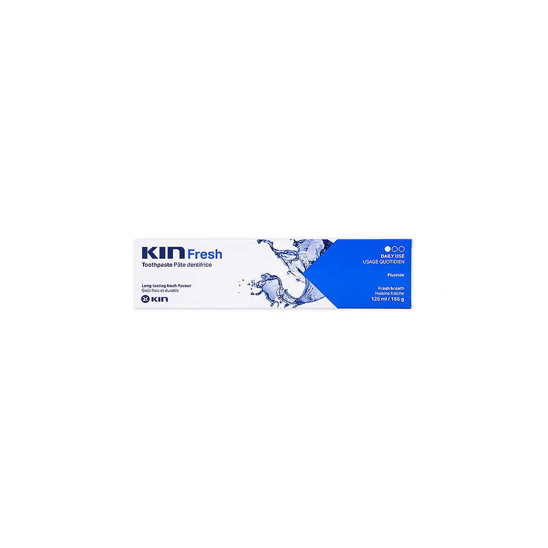 47296-KIN Fresh Breath Fluoride Toothpaste 125ml +1