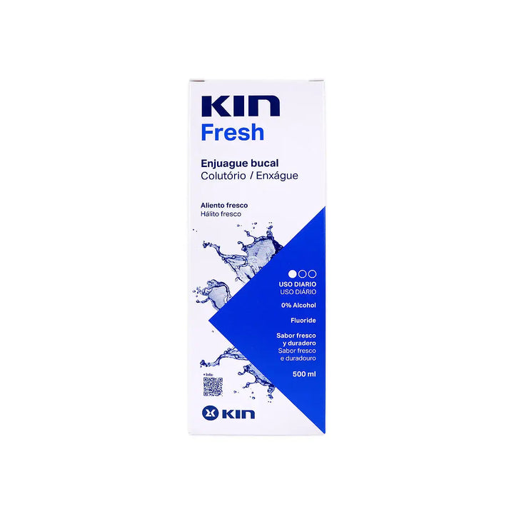 47297-KIN Fresh Breath Mouthwash 500ml +4