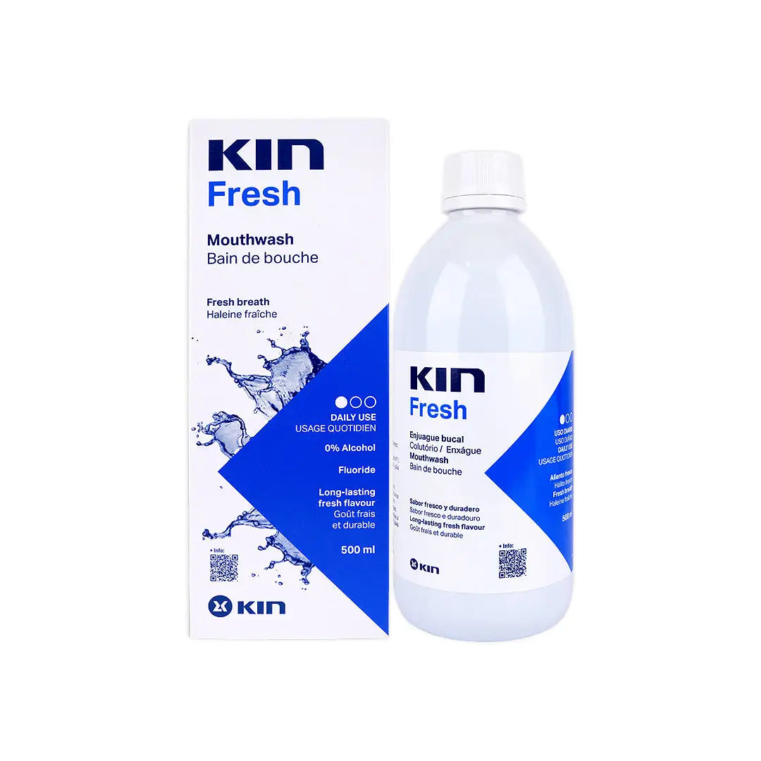 47297-KIN Fresh Breath Mouthwash 500ml