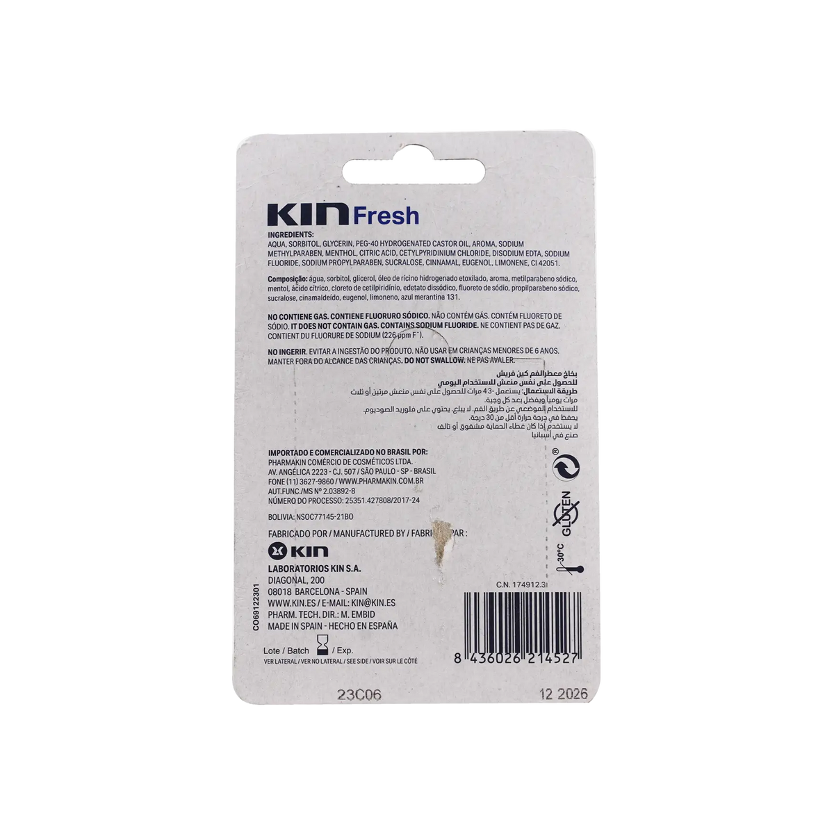 47298-KIN Fresh Mouth Spray 10ml +1