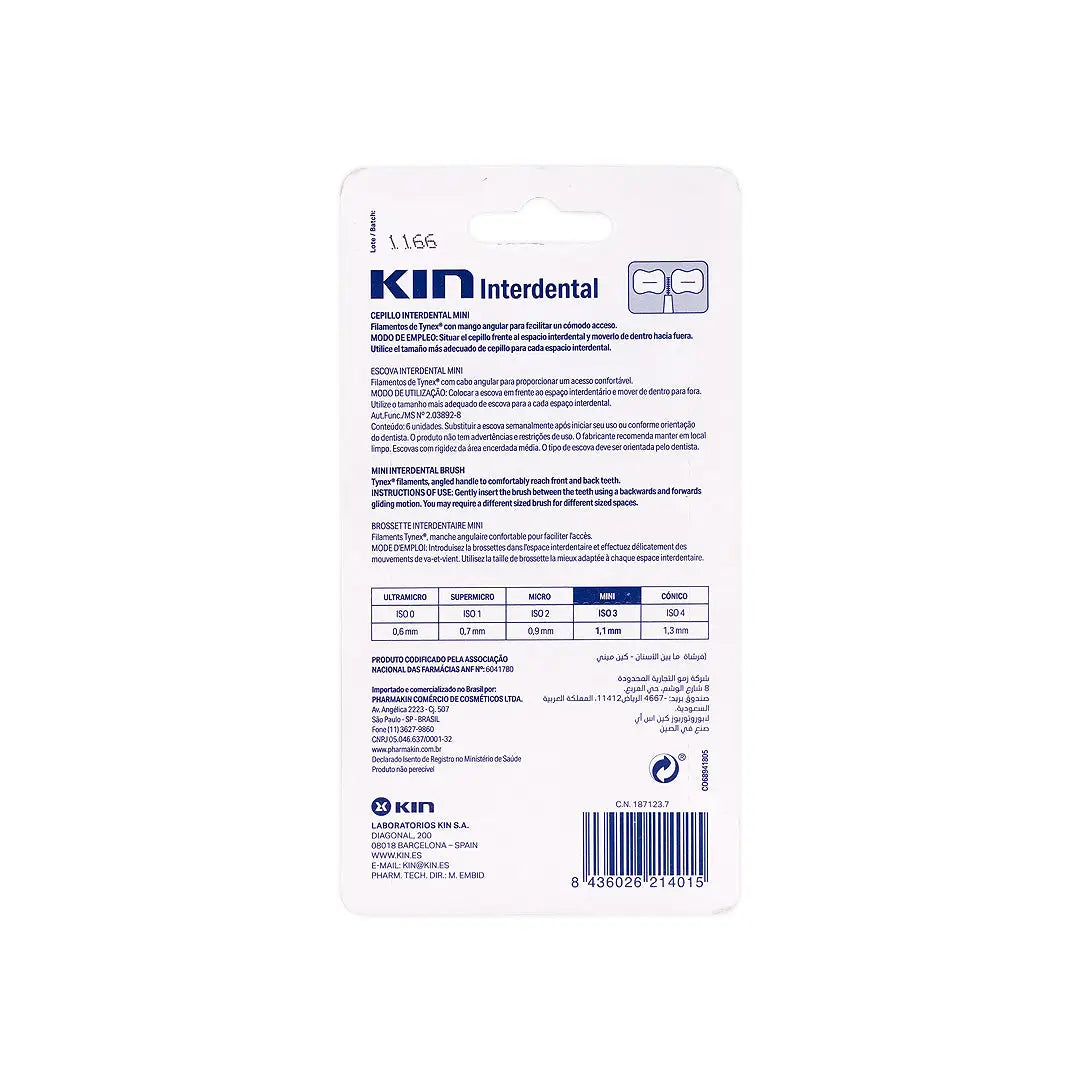 47304-KIN Interdental Brush Mini 1.1mm +1