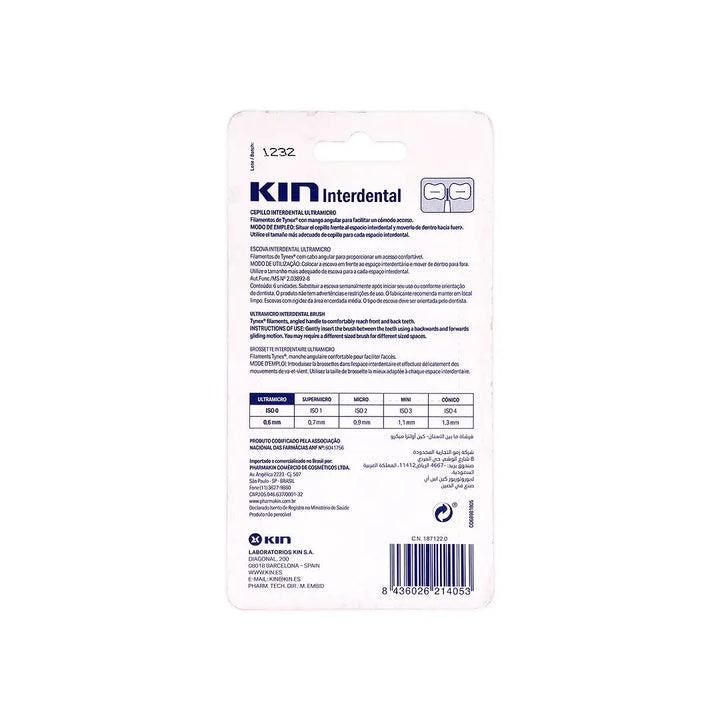 47306-KIN Interdental Brush Ultra Micro 0.6mm +1